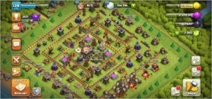 Conta clash of clans cv 11