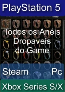 Lords of the Fallen - Pack de Anéis - Ps5,Xbox, Pc Steam
