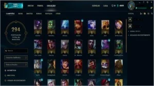 Conta League Of Legends