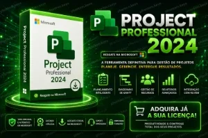 Project Pro 2024 - Resgate Na Microsoft!