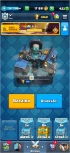 Conta de classe royale level 8 barato