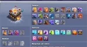Clash of clans cv 11 barato, herois  nivel 40, quase full