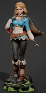 Zelda Princess Stl