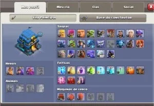 Clash of Clãns CV 12 semi Full  Barato