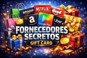Fornecedores Secretos de Gift Cards