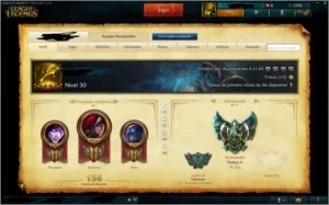 Conta Platina 5- League of Legends