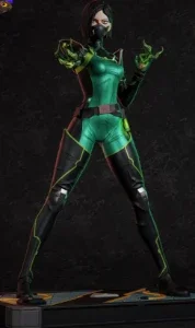 Shinobu Valorant 3d stl
