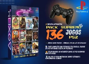 🎮136 Jogos de PS2 para CONSOLE/PC/Android🎮