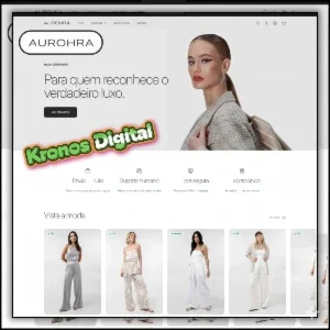 Tema Shopify Aurohra + Atualizações e Brindes