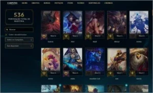 Conta Platina Nível 322