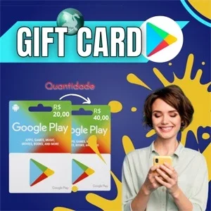 GIFT CARD R$ 20,00 x quantidade