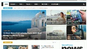 Tema WordPress Original -  Newsmag - GPL - Atualizações