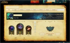 CONTA DE LOL UNRANKED+26 CAMPEÕES+5 SKINS