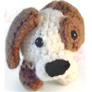 Receita em PDF - Cachorrinho Feliz Amigurumi