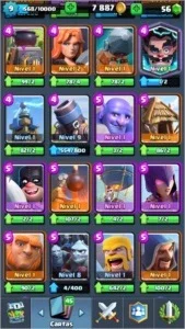 Nivel 9 com 7 Lendarias (Troca de nick Disponivel)