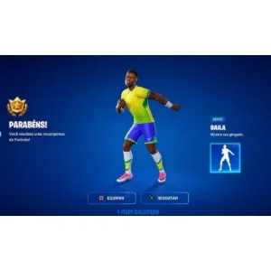 Código Emote Baila do Vini Jr (Fortnite)