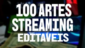 Pack De 100 Artes Streaming + Entrega Automatica + Editaveis