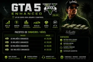 💰 Gta V Online Enhanced (Pc) – Up De Dinheiro E Rp