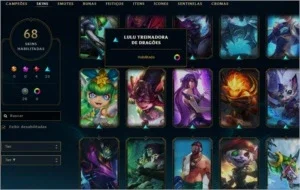 conta de lol