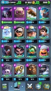 Clash Royale nível 10