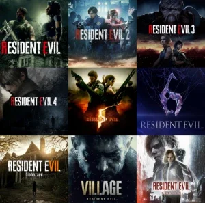 Coleção Com Todos Os Resident Evil Pc Completo Steam