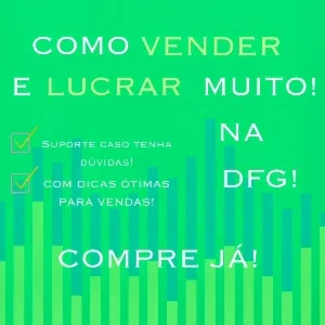Curso aprenda venda aqui na DFG + 10 produto de brinde .
