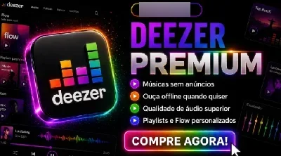 Deezer Premium|30 Dias de Suporte.