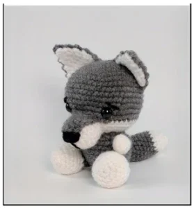 Receita em PDF - Cachorro Dog Wolf Amigurumi