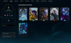 Conta LoL nova Plat 1 flex/prata 2 solo/duo bom mmr