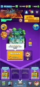 CONTA CLASH ROYALE LVL 40 COM 1400 GEMAS.
