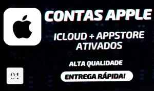 CONTAS APPLE VERIFICADAS +ICLOUD ATIVO [ALTA QUALIDADE]