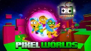 30k Bytecoins em pixel worlds