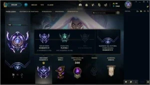 CONTA DIAMANTE IV COM ÓTIMAS SKINS