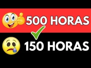 😲Monetização Com 1000  Horas