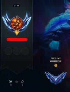 Conta Diamante Ii Flex / Platina Iv Solo Duo Padrão Enjoy