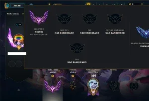 Mestre com 85 Champs e 13 Skins
