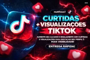 Curtidas Tiktok + Visualizações [Menor Preço|Entrega Rápida]