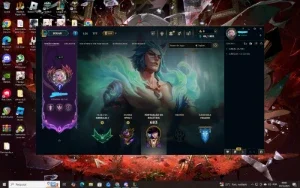 Conta League of Legends e Valorant
