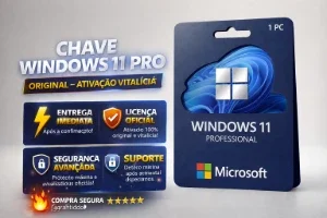 Windows 11 Pro Chave + Suporte  (Ativação Vitalícia)