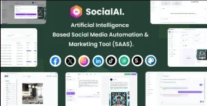 SocialAI-Ferramenta de automação e marketing de mídia social