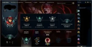 Conta de League of legends