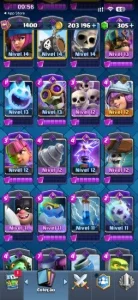 Conta Clash Royale Torre Nivel 15 10Mil Troféus