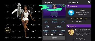 Conta Feminina avakin unissex
