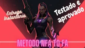 Contas Valorant NFA com skin