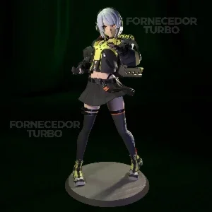 Anby Demara 3D - Arquivo .Stl Para Impressão 3D