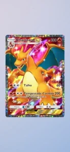 Carta Charizad Ex ☆☆ Coleção Dominação Genética Charizad