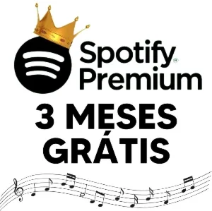 🎶 Spotify 3 Meses Grátis 2026