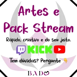 Artes Exclusivas para Sua Stream/twitch
