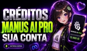 Créditos Baratos Manus Ia Pro+ [ Recarga Direto Na Conta ]