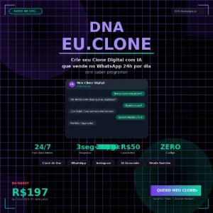 🧬 EU.CLONE — Método Pioneiro no Brasil